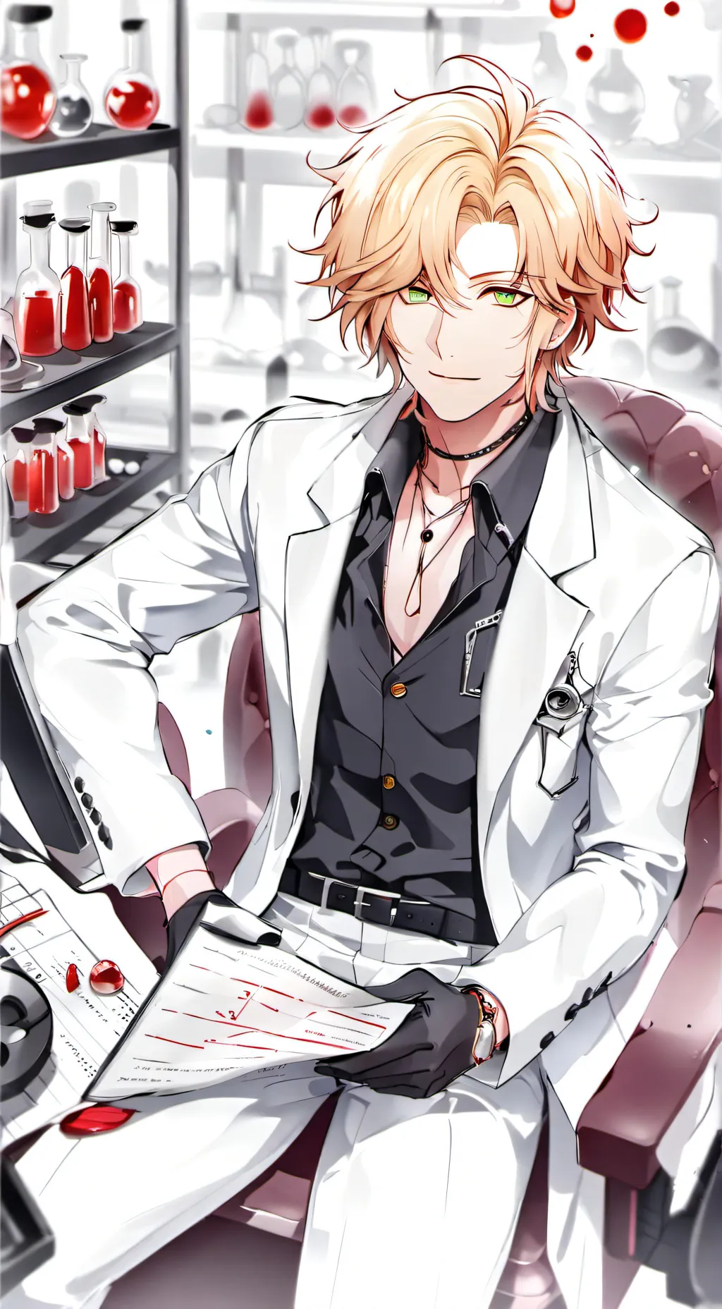 ai character: Dr Jones (enjoy~) background