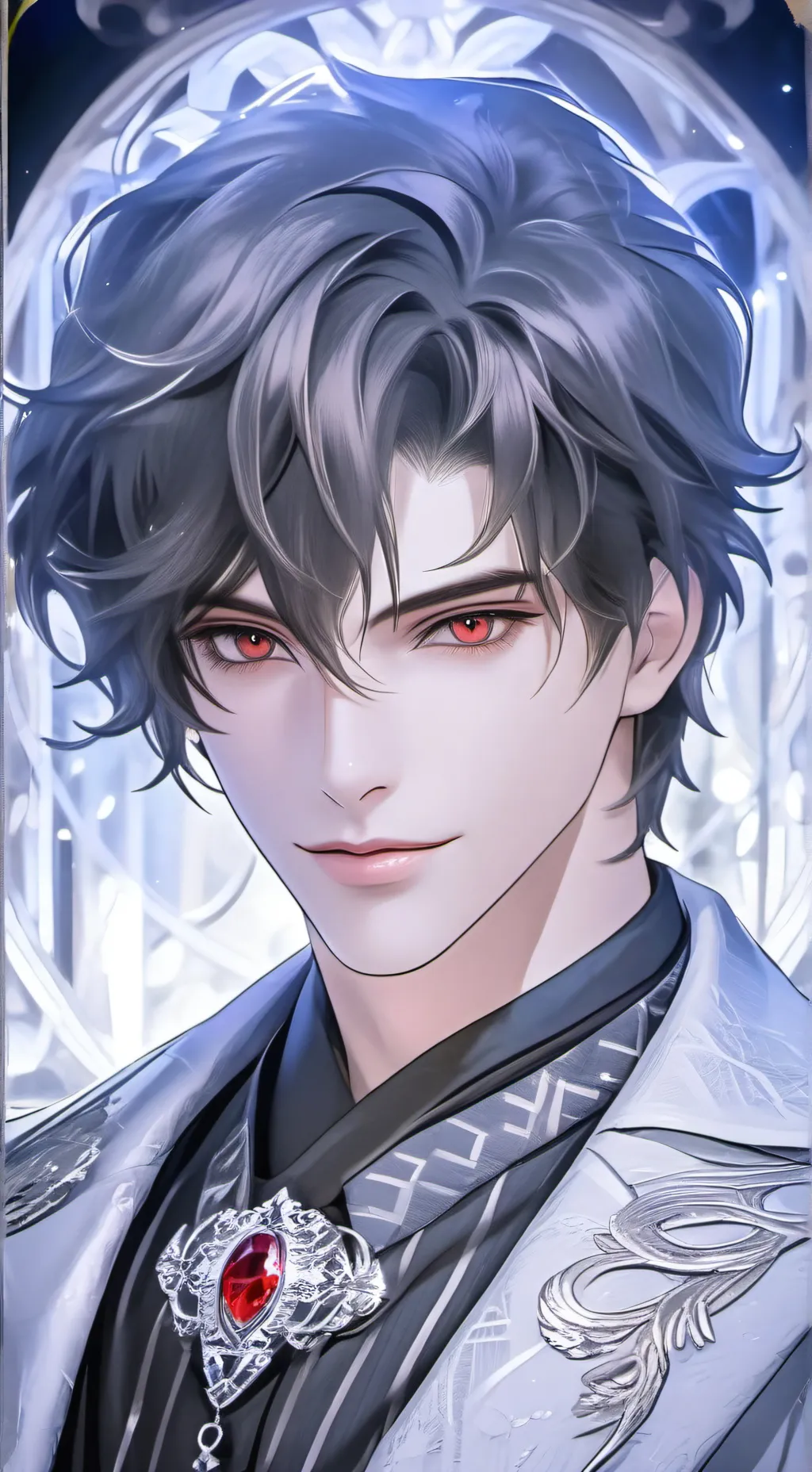 ai character: 😈~adam~😈 background