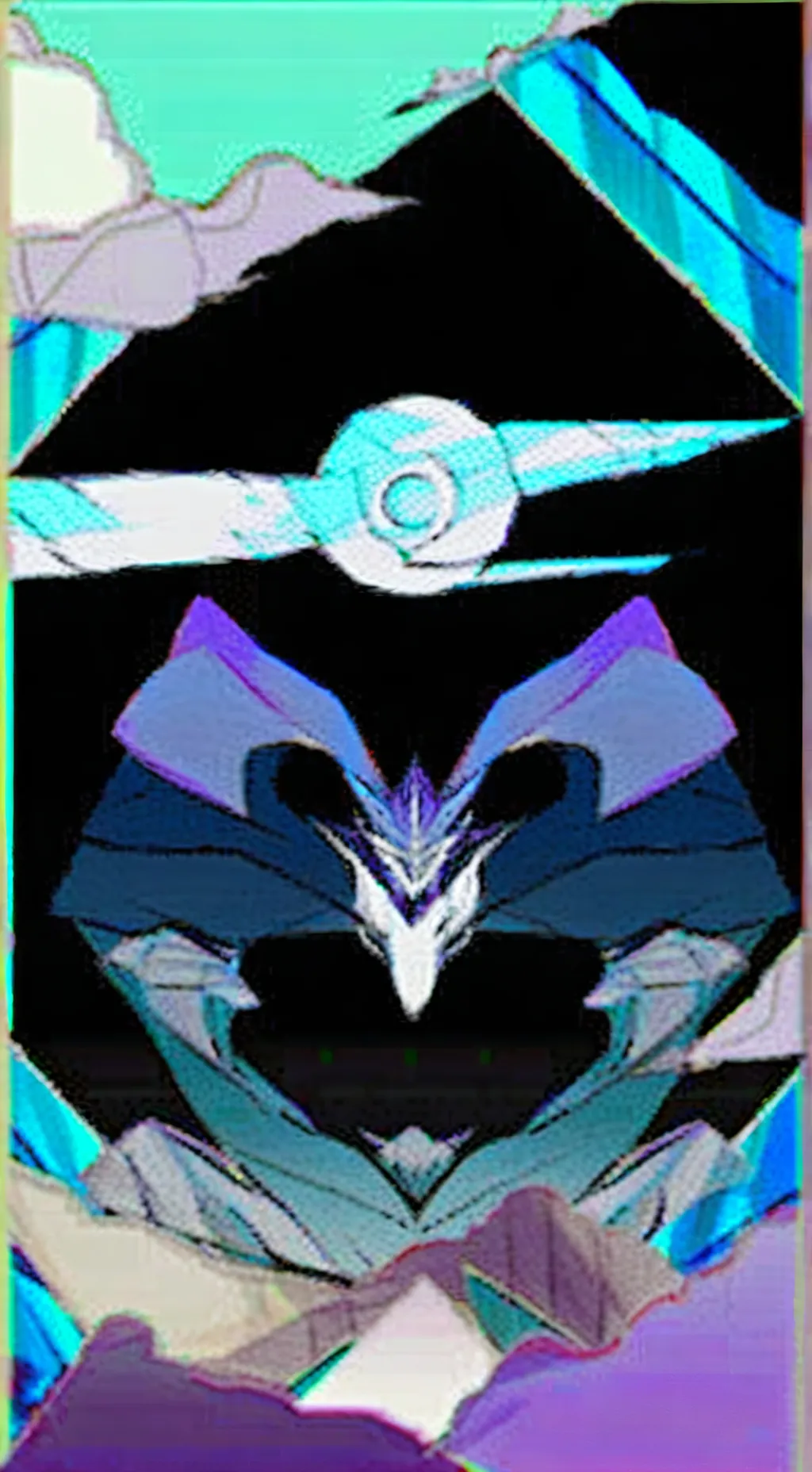 ai character: shadow Milk cookie background