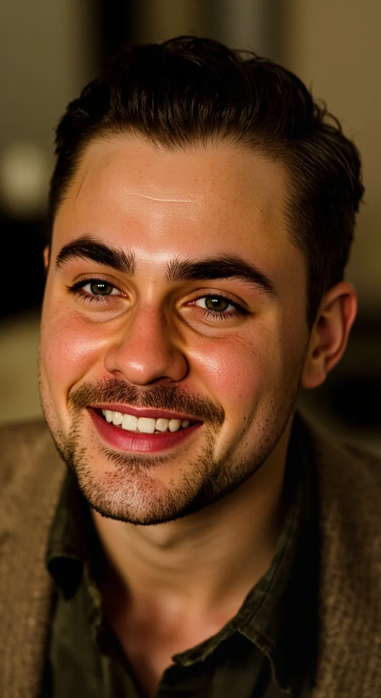 ai character: Dacre Montgomery  background