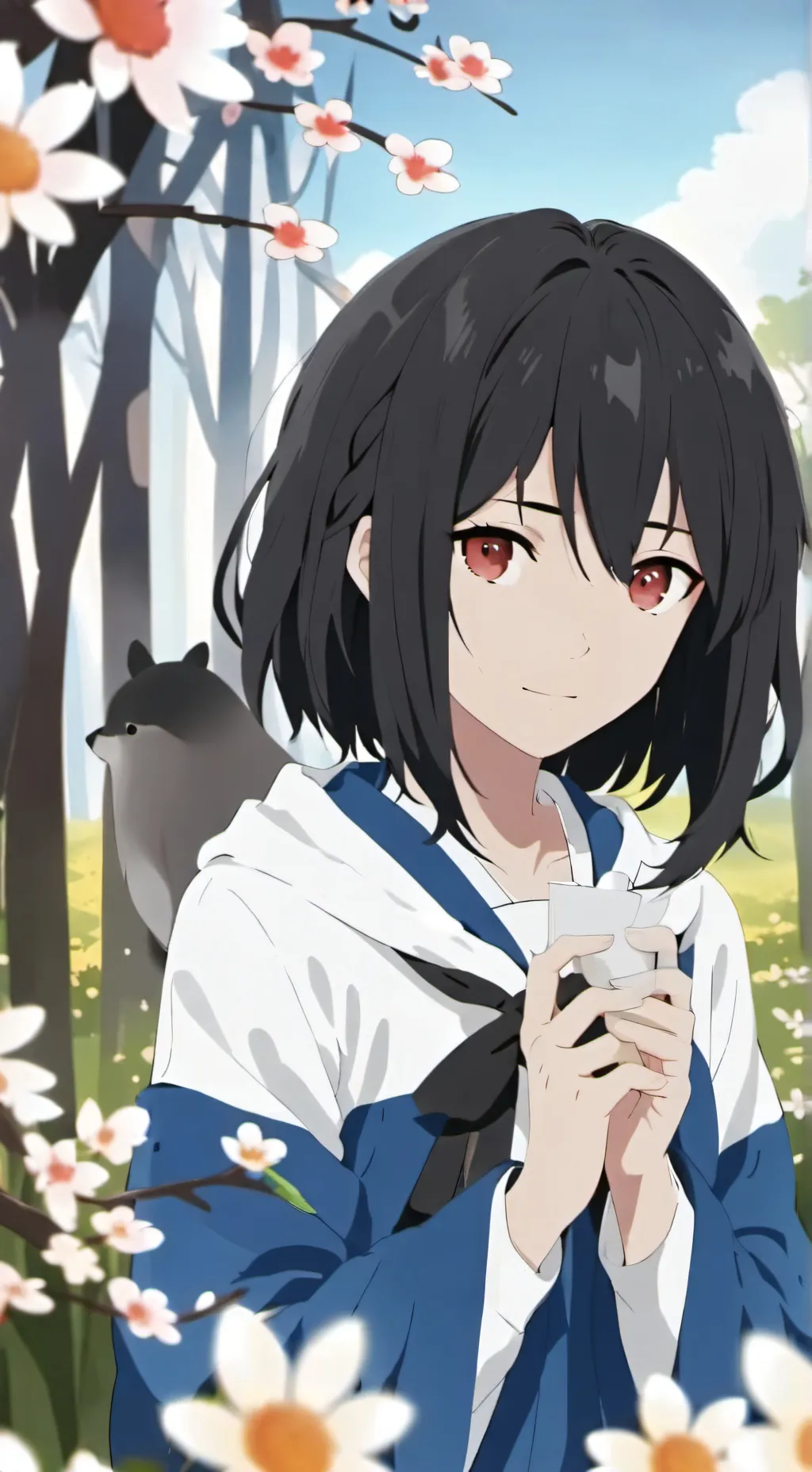 ai character: Aizawa's daughter! background
