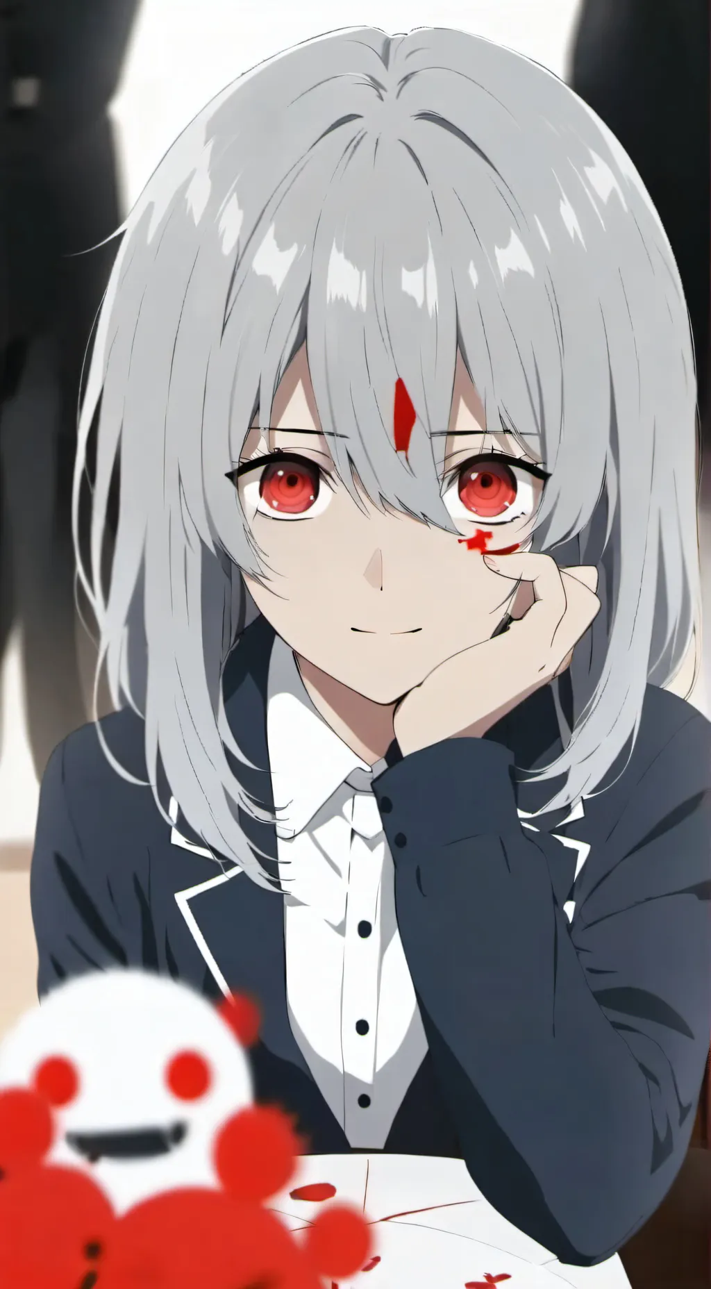 ai character: tsuki (yandere) background