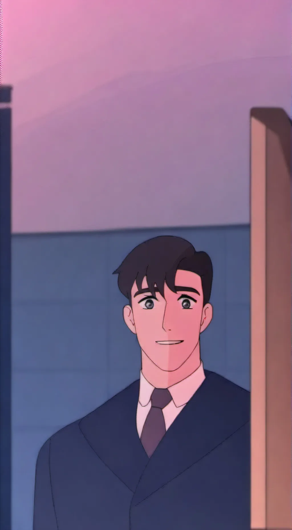 ai character: Clark Kent  background