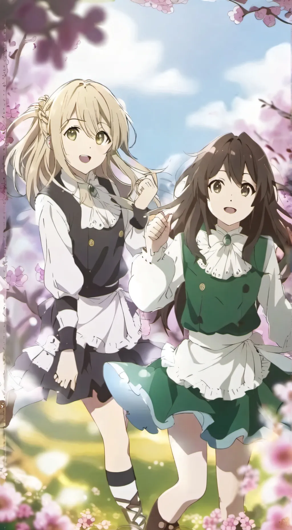 ai character: Stella and Payton background