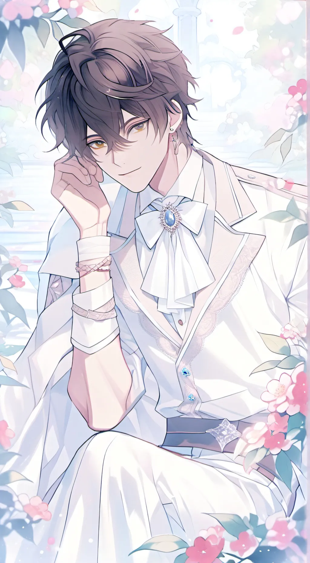 ai character: Isaac  background