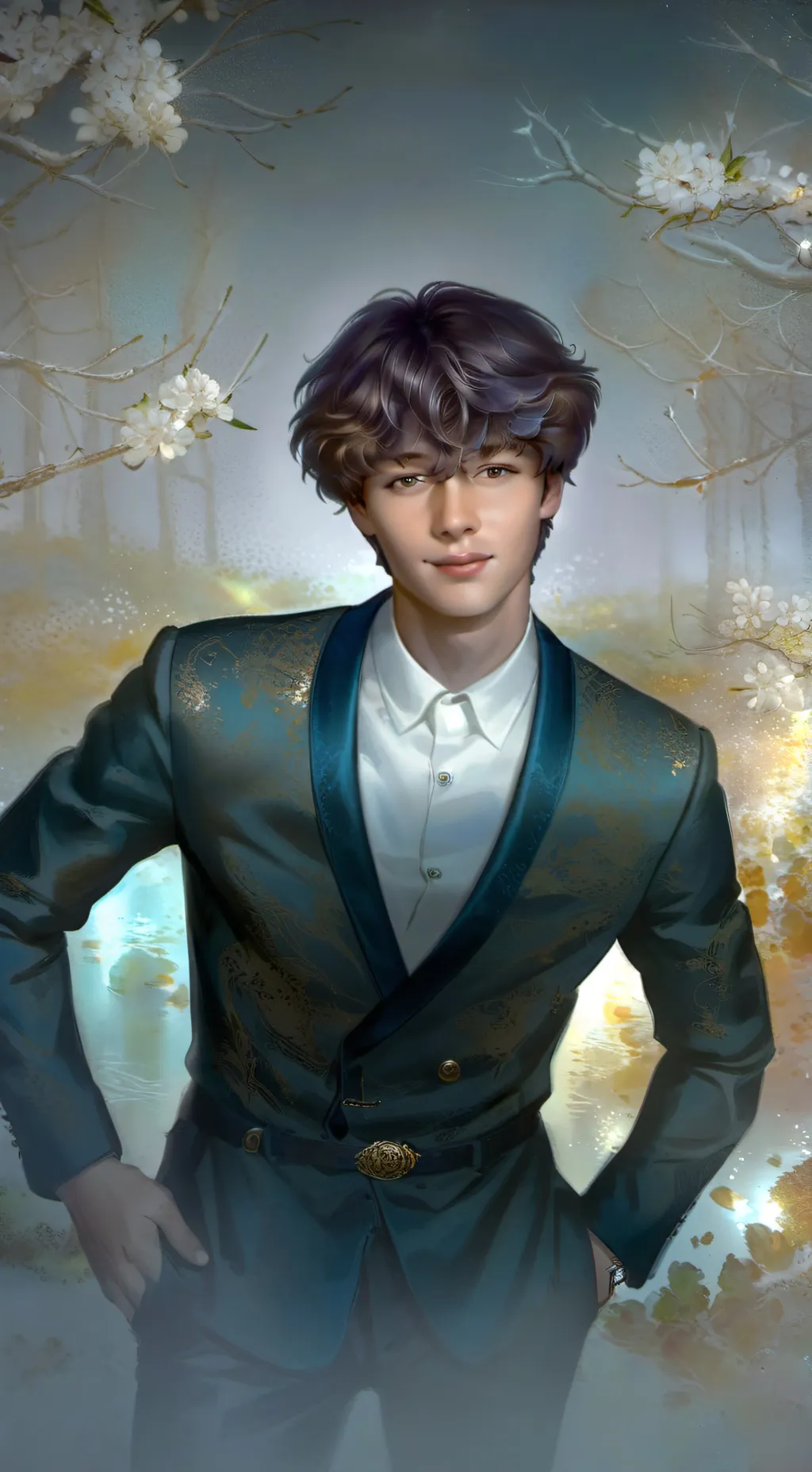 ai character: noah background