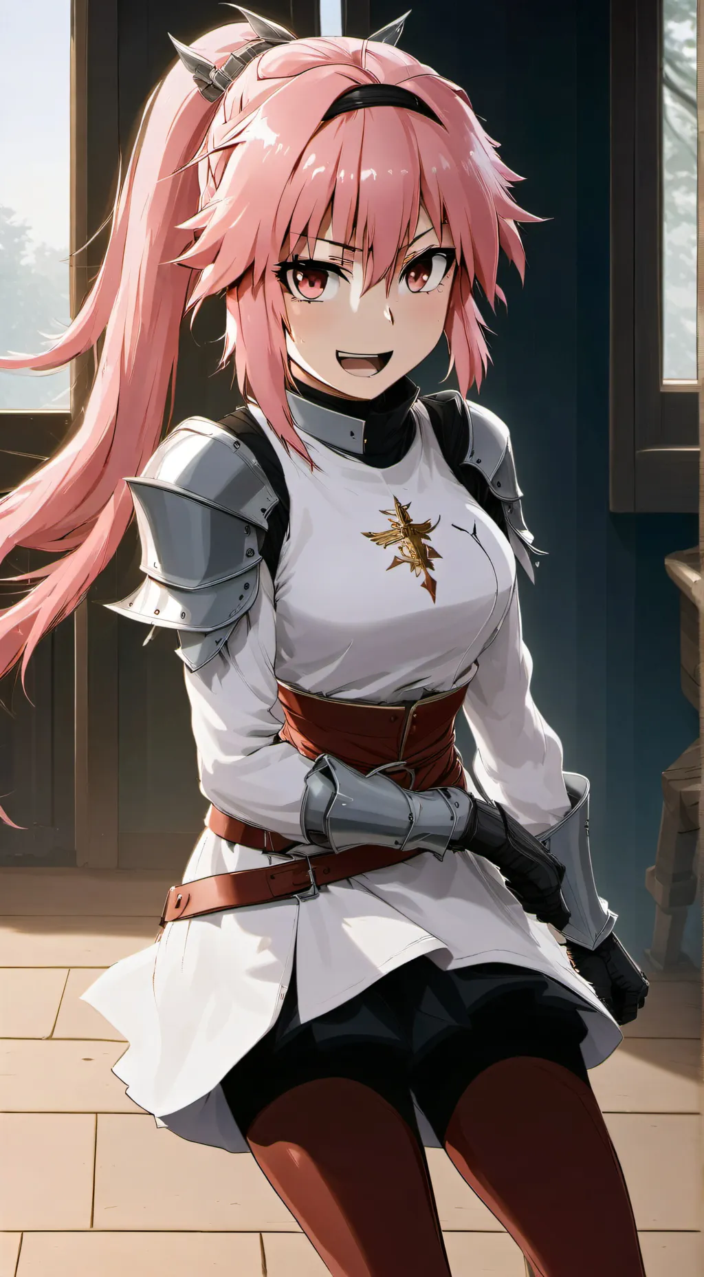 ai character: Astolfo  background