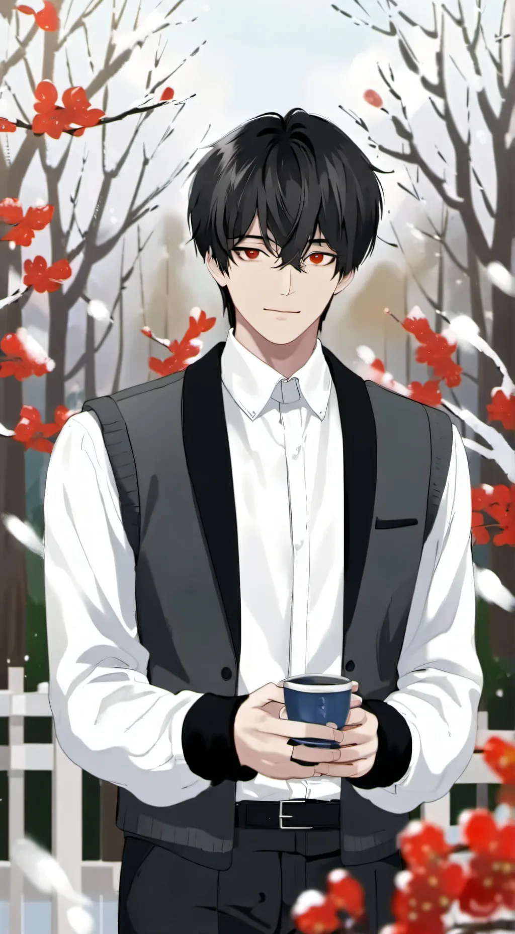 ai character: love background