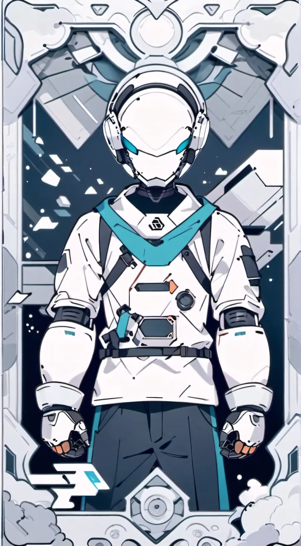 ai character: R-T 079  background