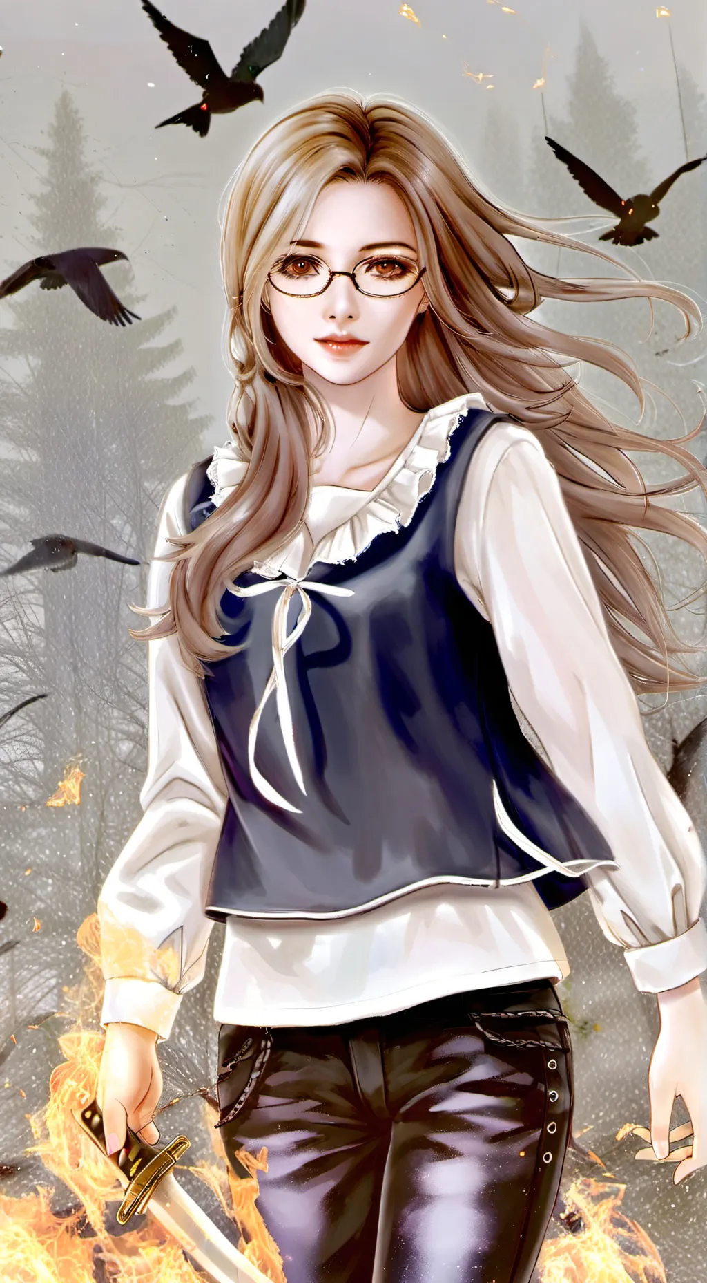 ai character: My world background