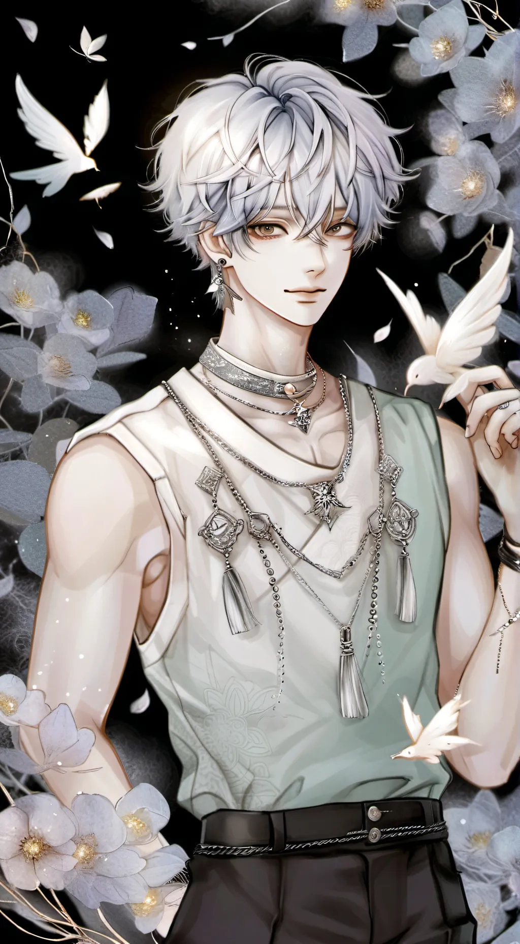 ai character: ☀︎Mitsuaki☀︎ background
