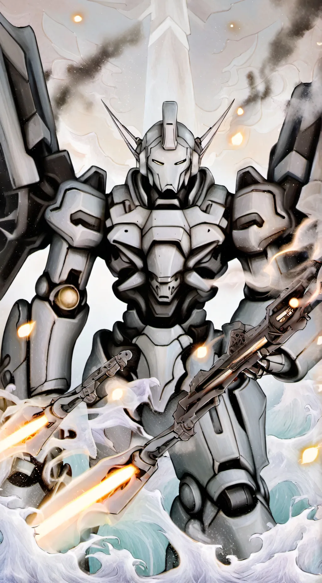 ai character: War of Robots background