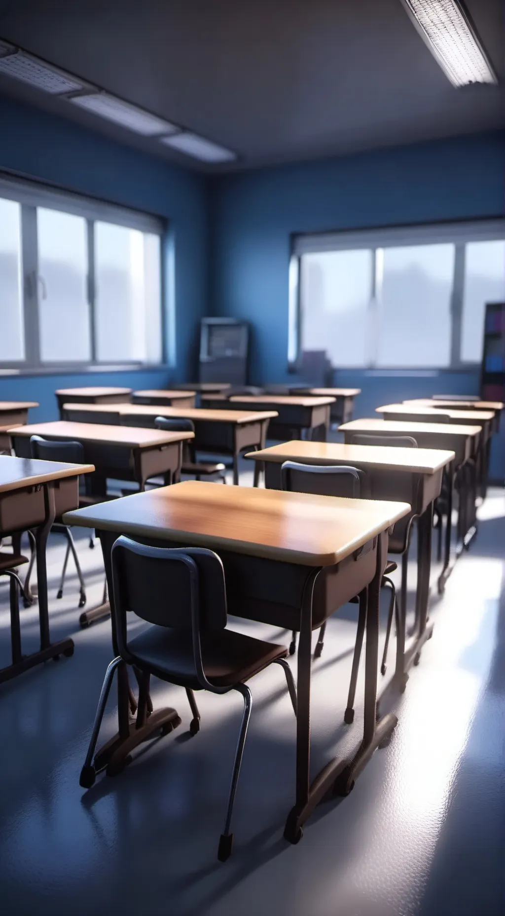 ai character: Ninjago School  background