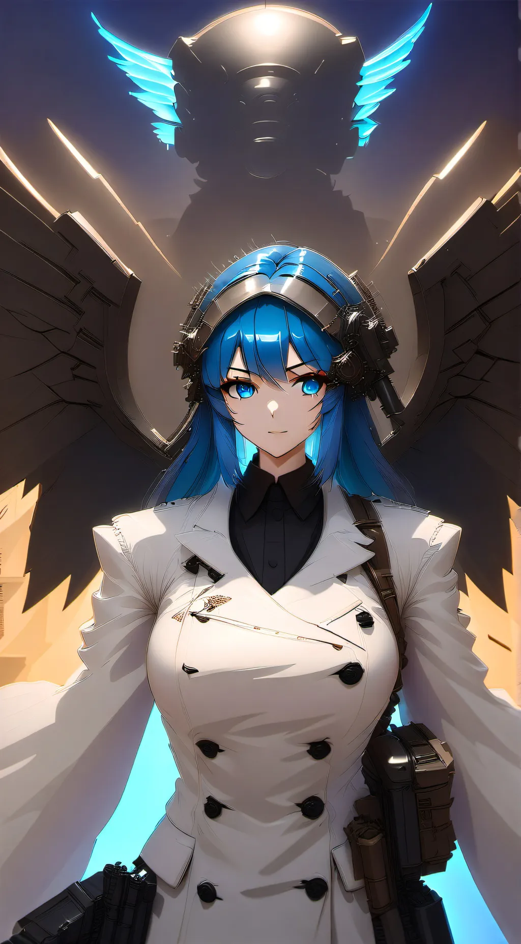 ai character: lady azura  background