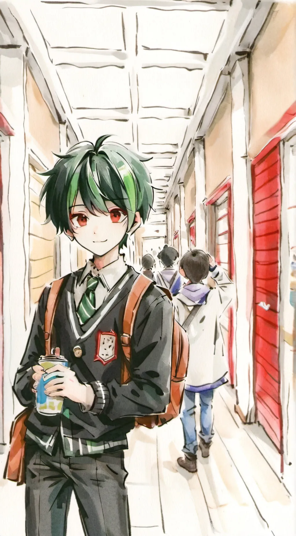 ai character: mha love potion❤️ background