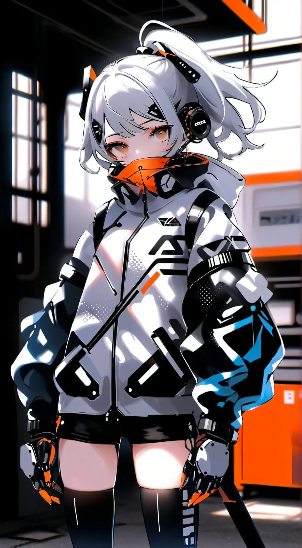 ai character: Nana  background
