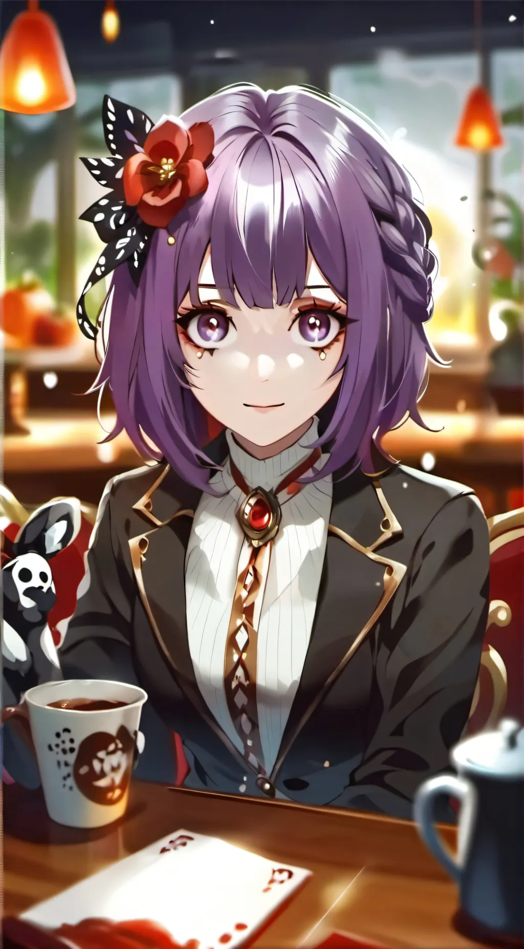 ai character: Akane background