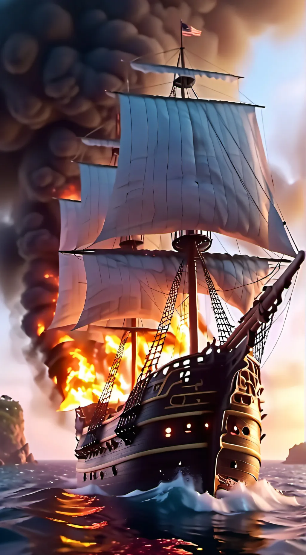 ai character: Going Merry background