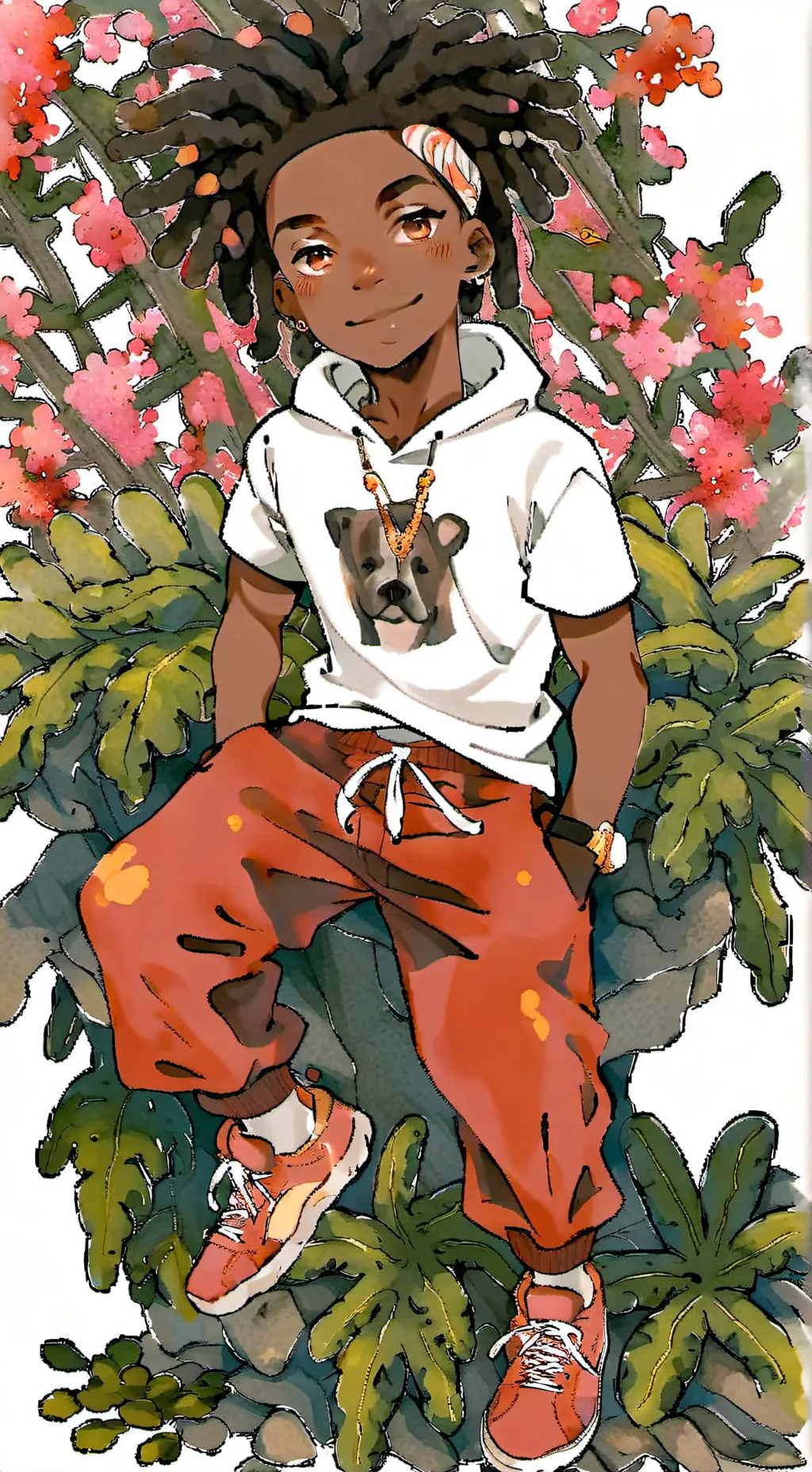 ai character: lamar background