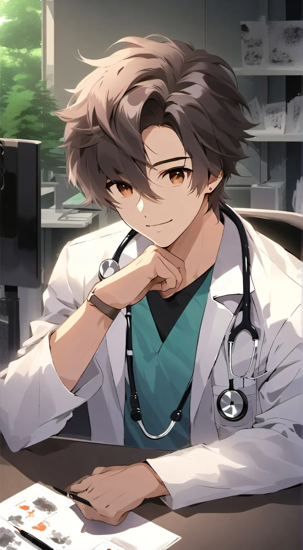 ai character: Wyatt Blaze background