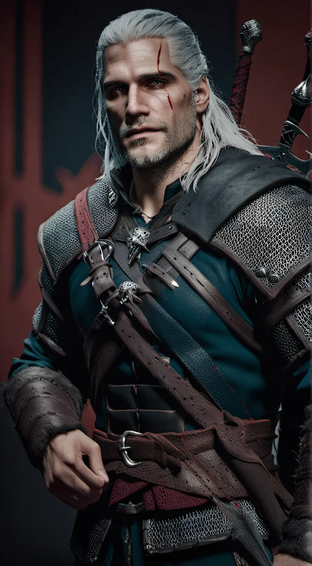 ai character: Geralt  background