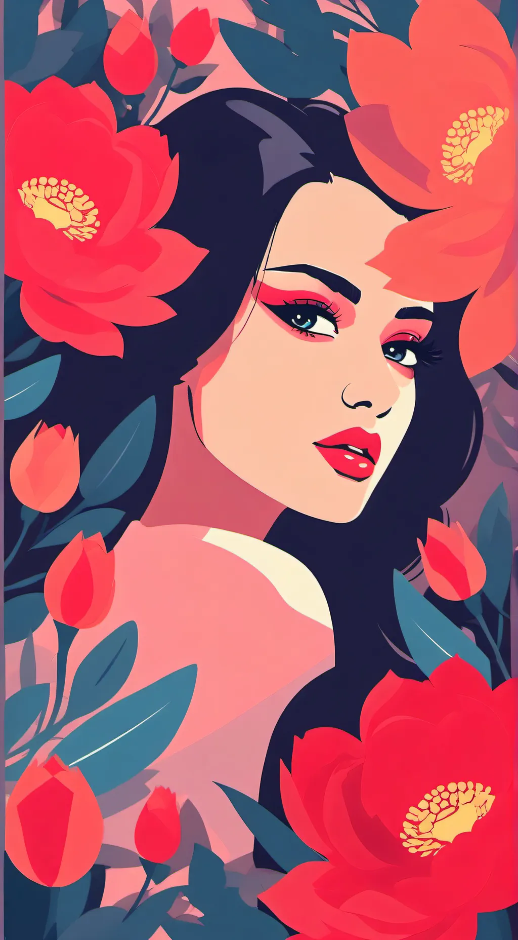 ai character: vVv background