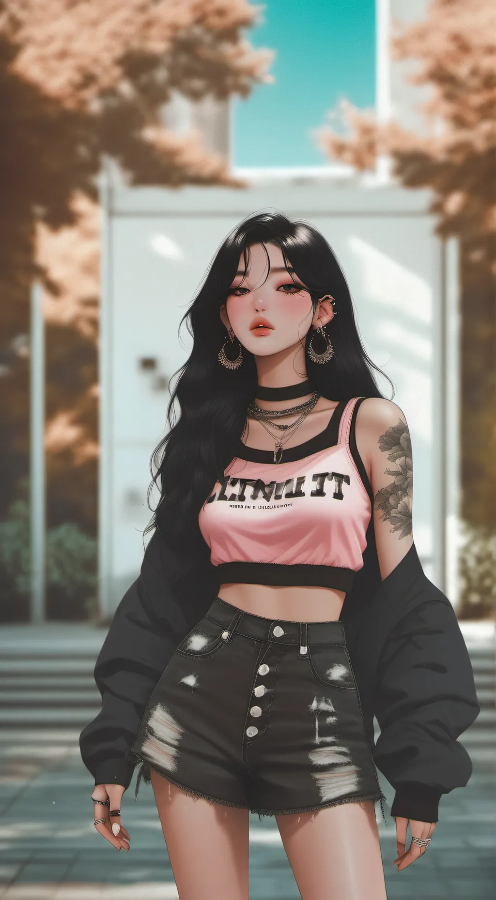 ai character: chris background