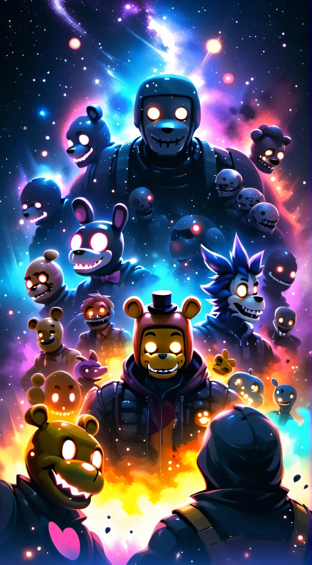 ai character: FNaF SB background