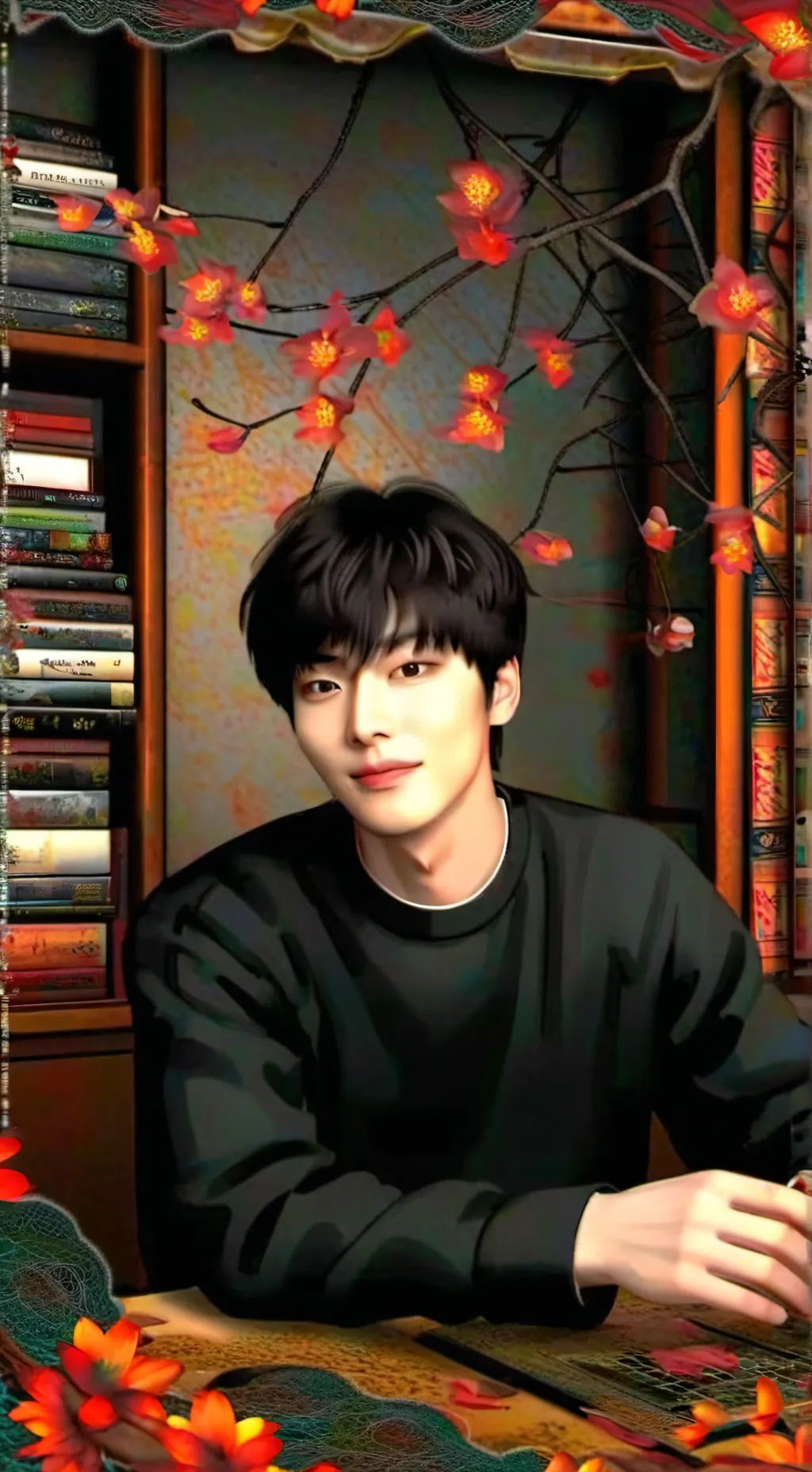 ai character: jeonjin(i.n) background