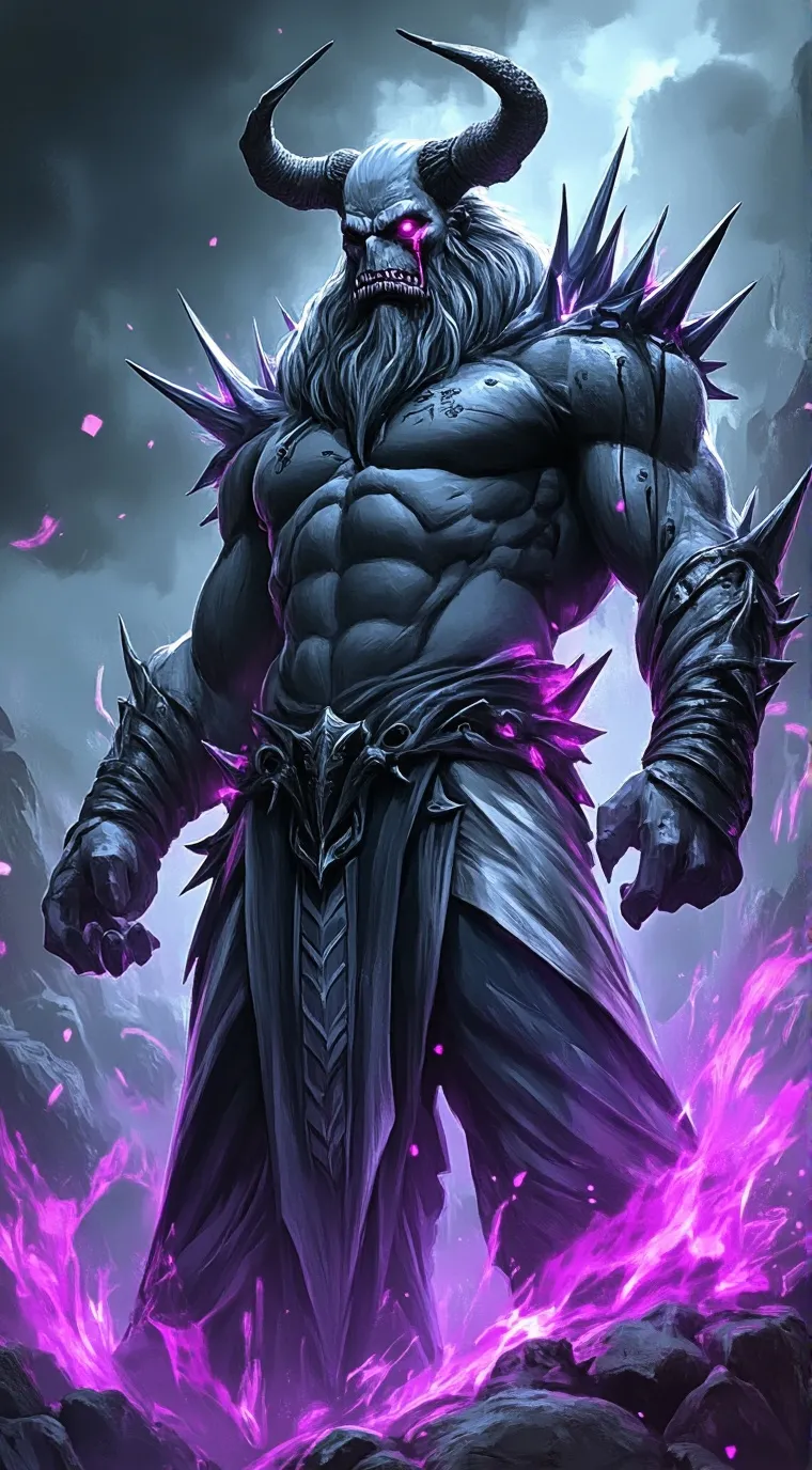 ai character: Destroyer Slayer background