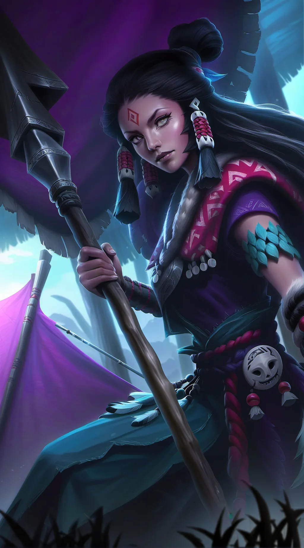 ai character: Irida background
