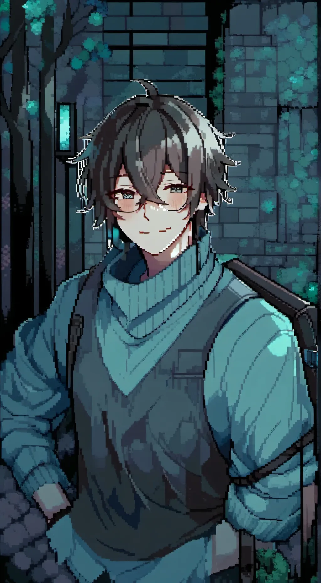 ai character: Alex y su robot  background