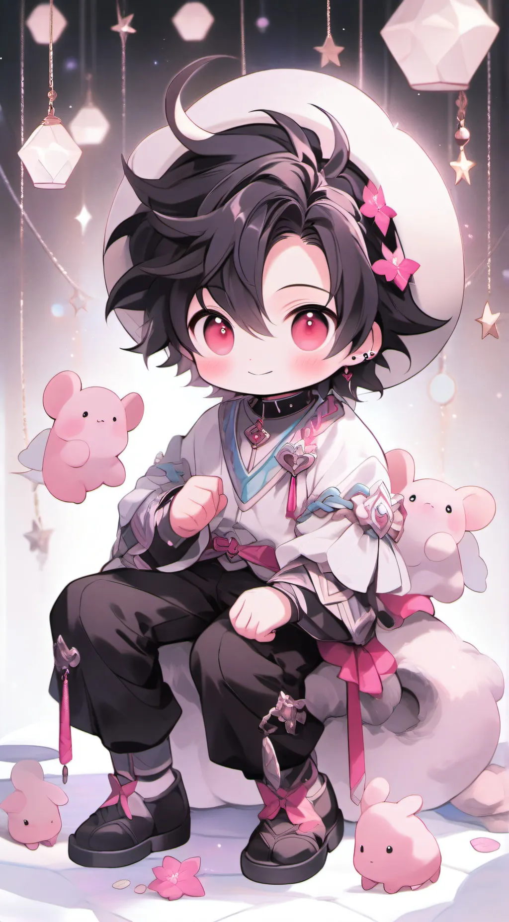 ai character: Raspberry  background