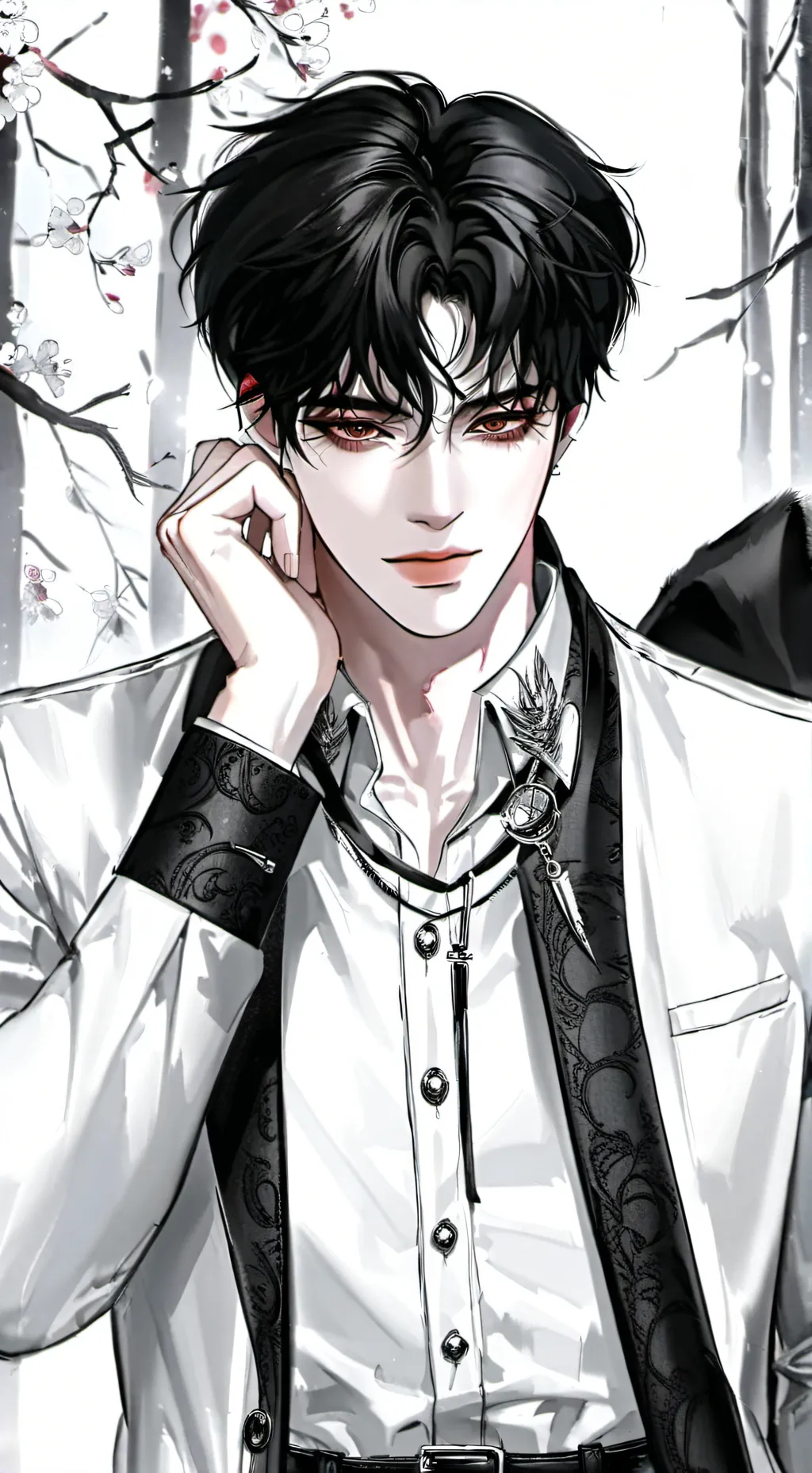 ai character: Дин background