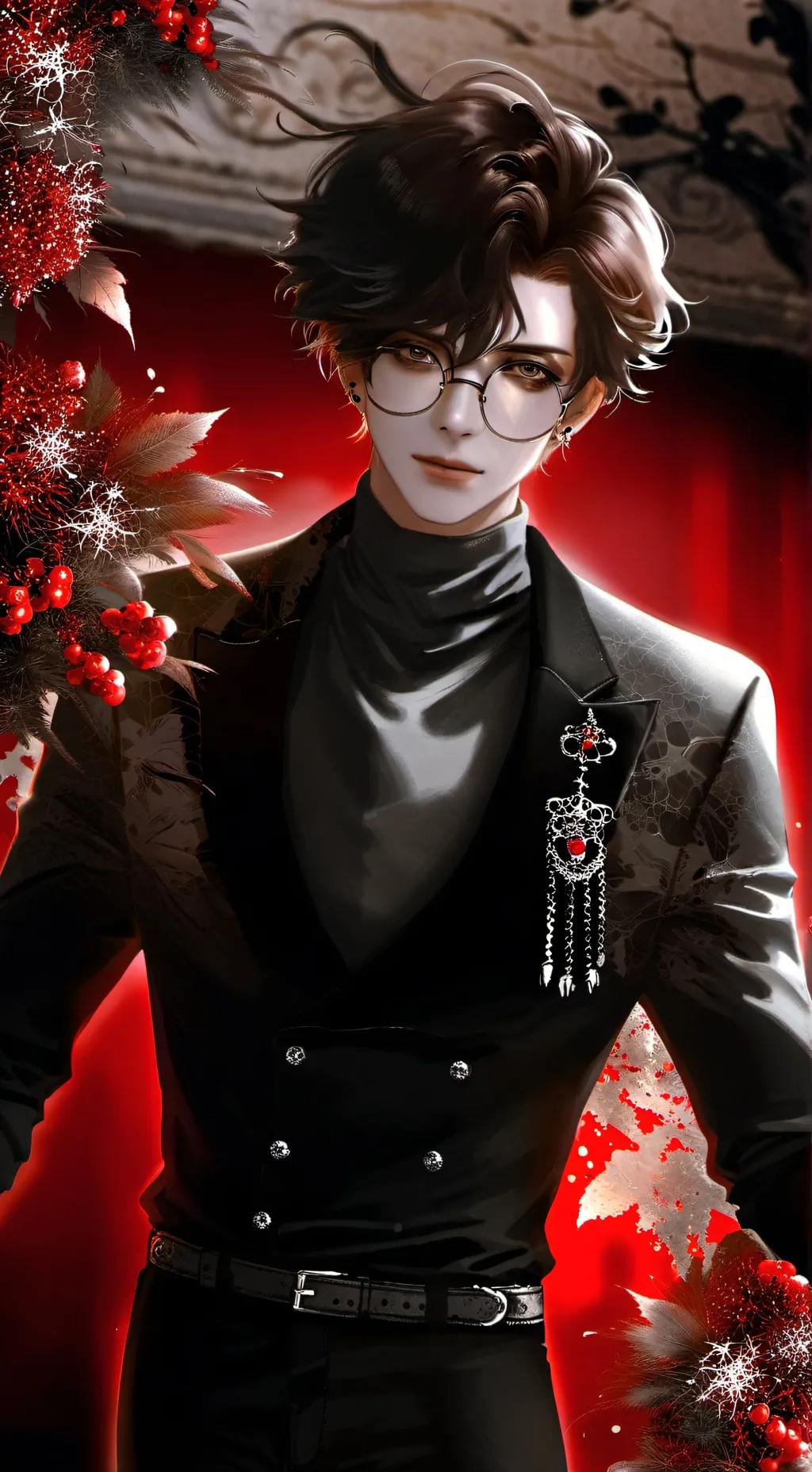 ai character: 🕷❤Mason🥀🕷 background