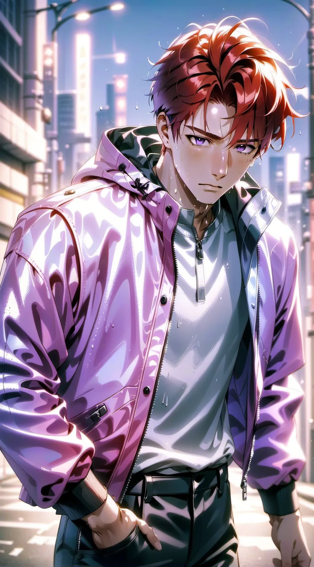 ai character: One background