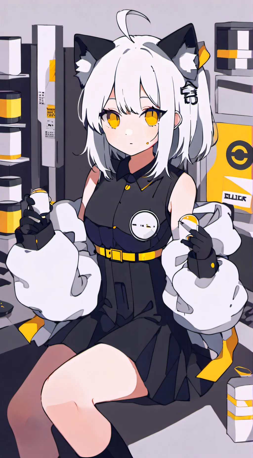 ai character: Karen MHA  background