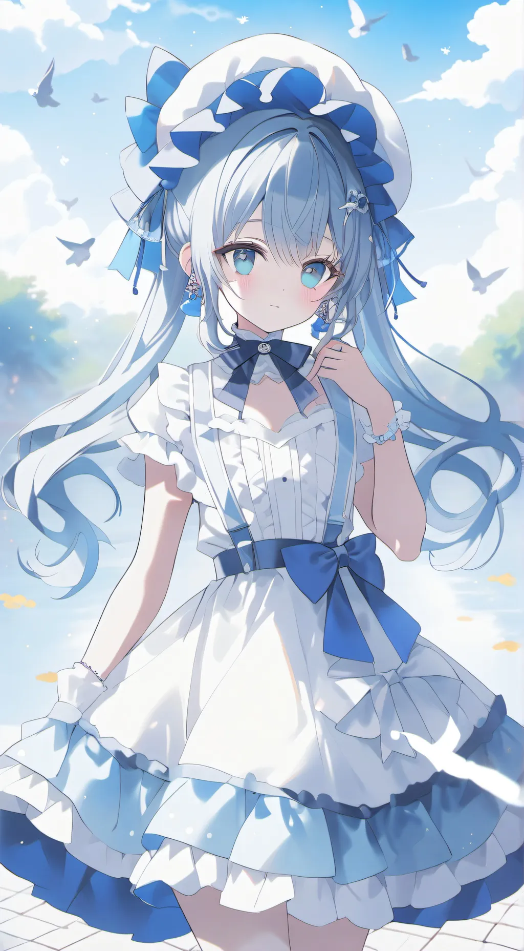 ai character: 🎀Tea🎀 background