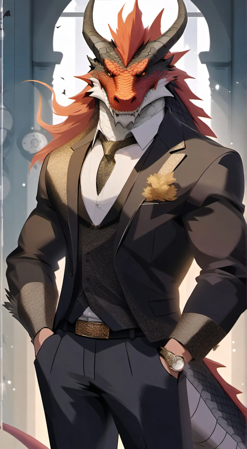 ai character: Terrance background