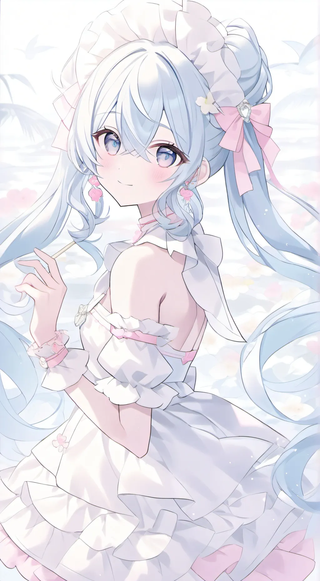 ai character: azul gata background