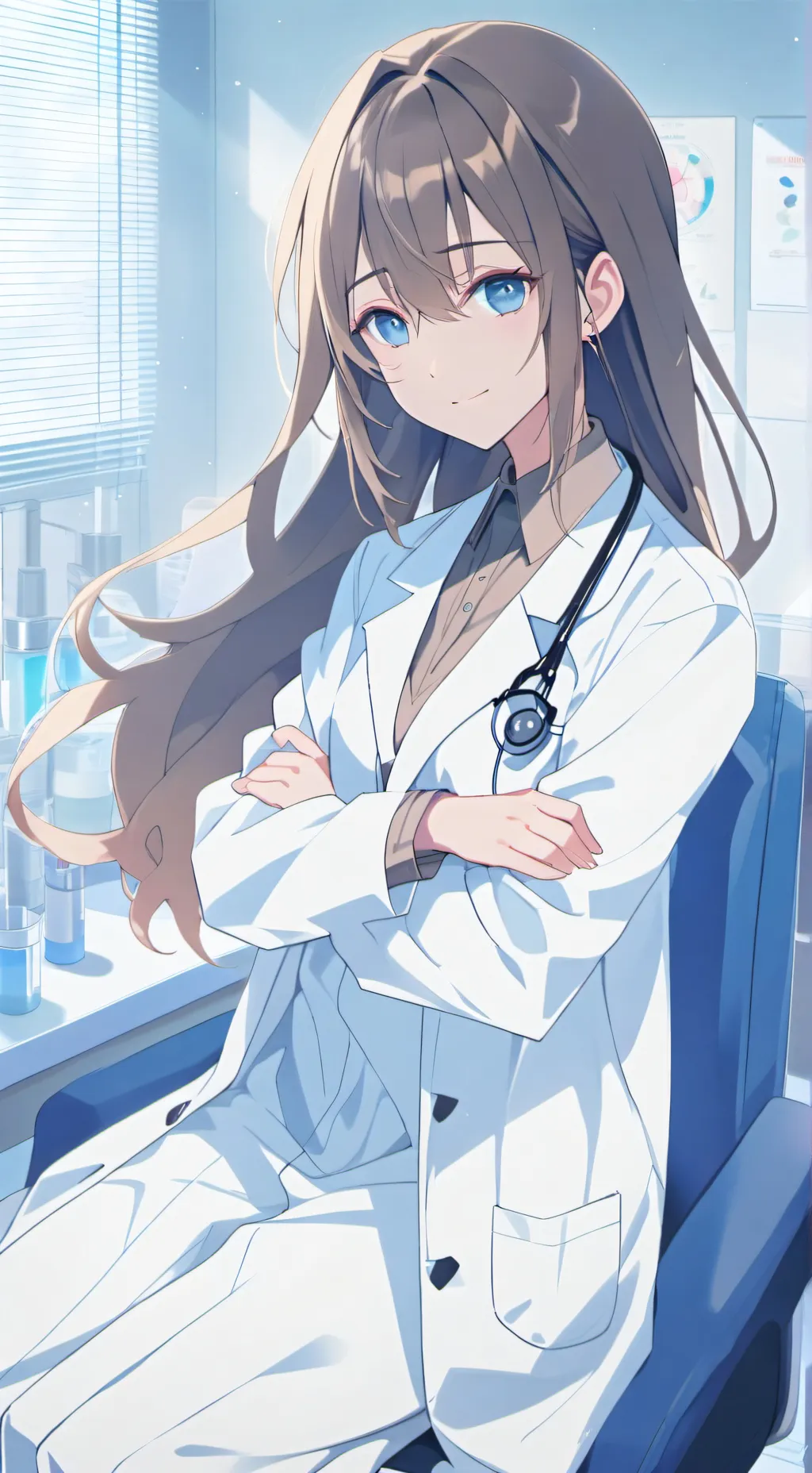 ai character: Dra. Sofía background