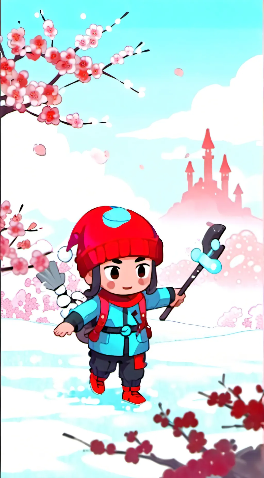 ai character: dandys world gigi⭐ background