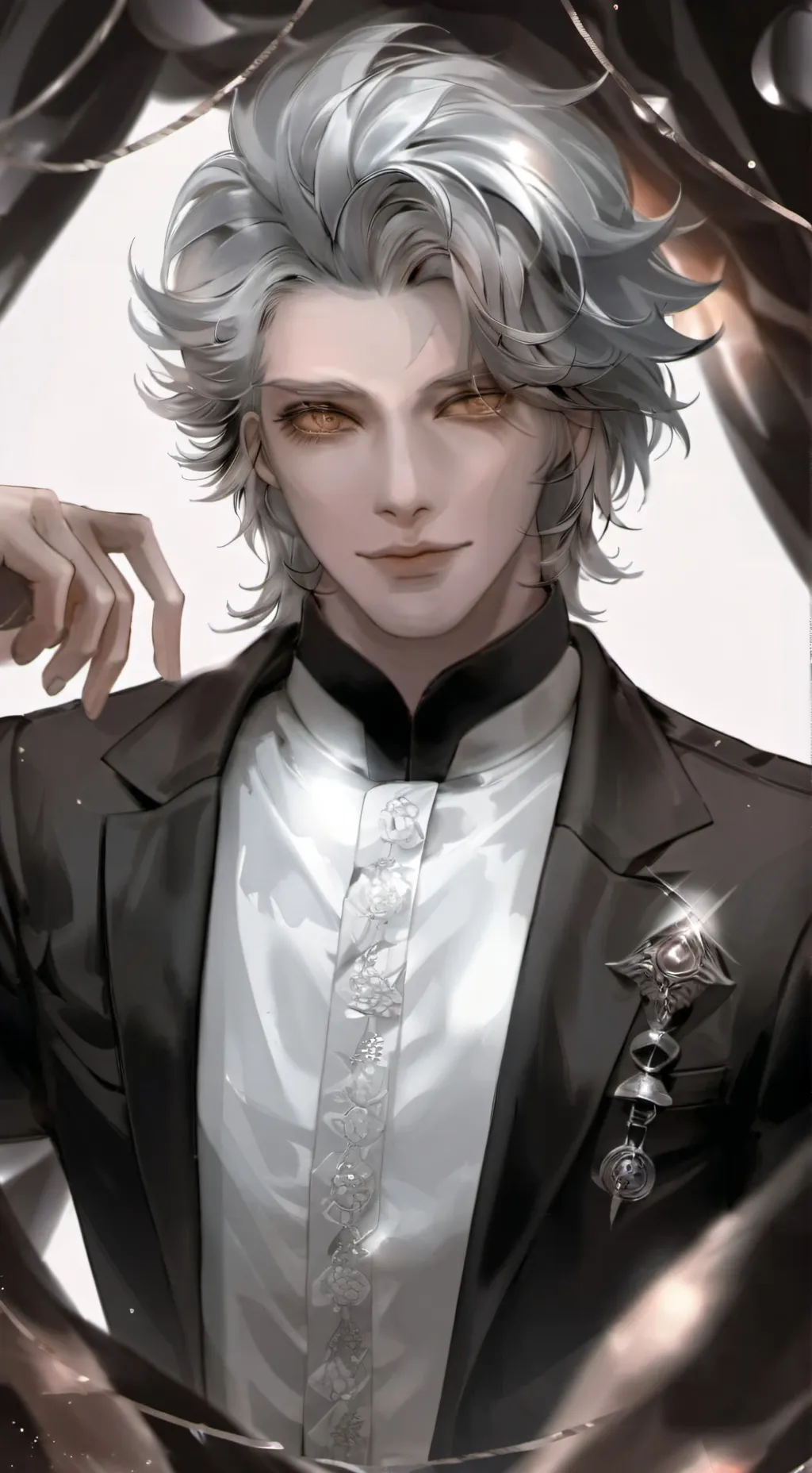 ai character: gay guy  background