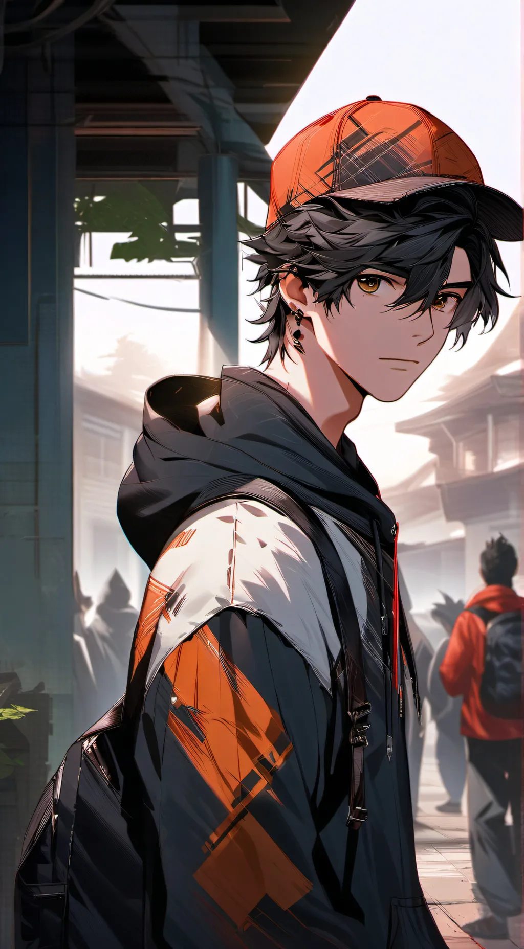 ai character: Thiago  background
