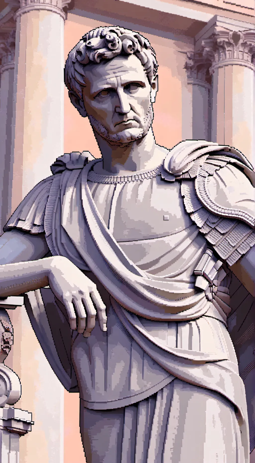 ai character: Divisão Romana background