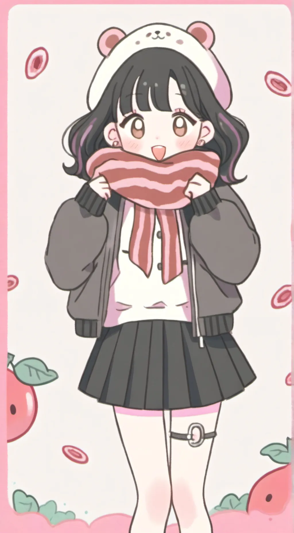 ai character: love infection❣️ background