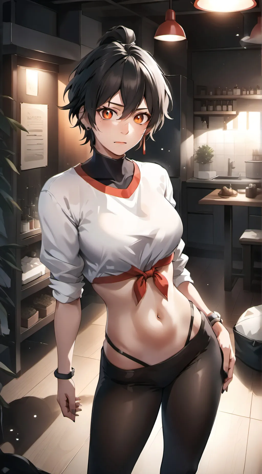 ai character: Luna background