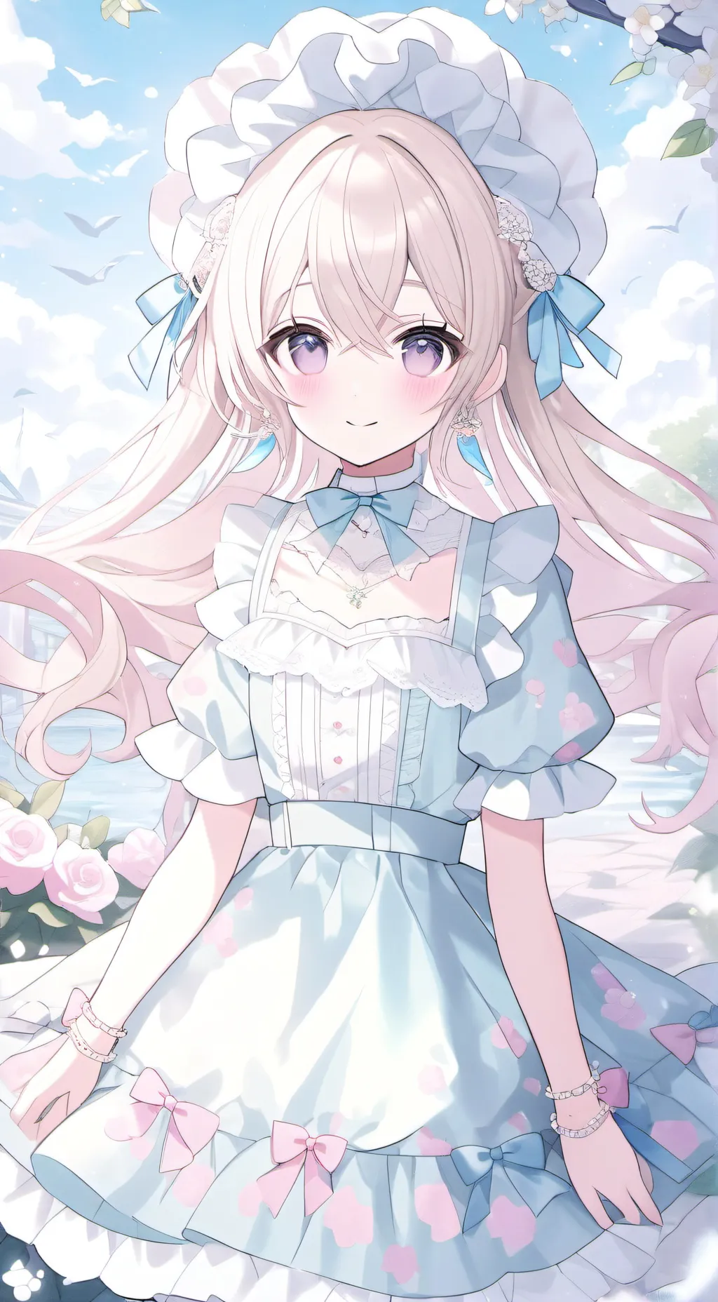 ai character: emilia background