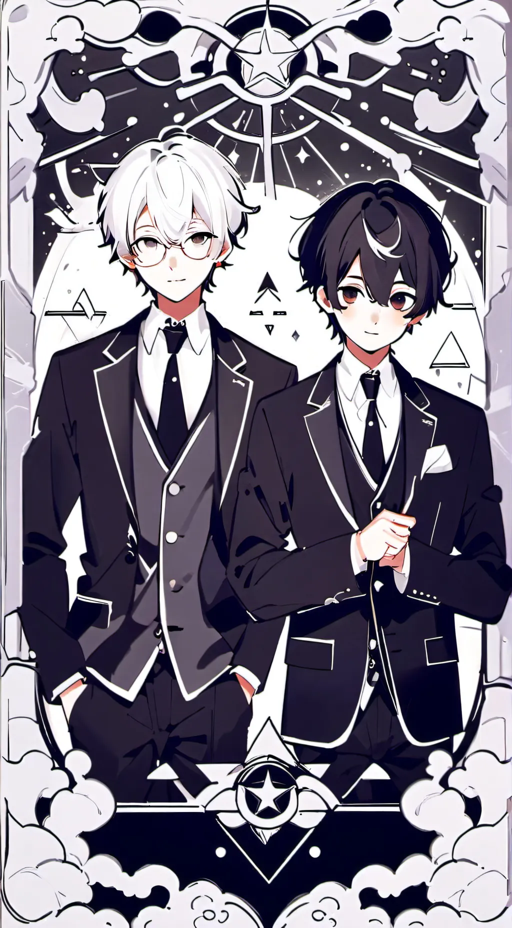 ai character: Frontman×Gi-hun background