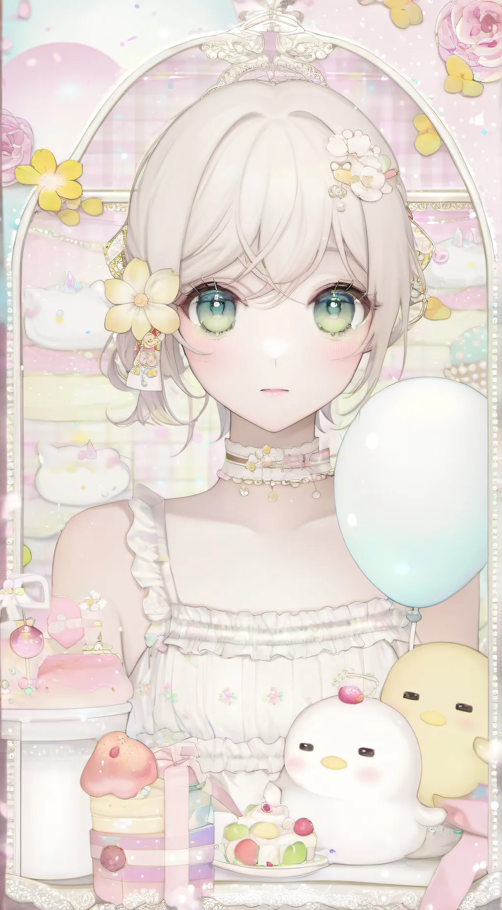 ai character: Соня background